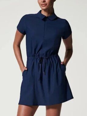 SPANX Sunshine Dress in Navy Blue
